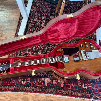 2025 Gibson SG Standard ‘61 GC Exclusive - Vintage Lyre Vibrola and Aged Finish image 14