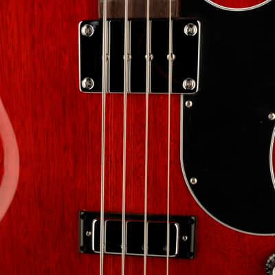 Gibson SG Standard Bass Heritage Cherry with Case - Serial # 203450005 - Demo image 4
