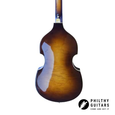 1964 Hofner 500/1 shortscale violin bass in Sunburst (Restauriert, Vintage, Hföern, Beatle) image 15