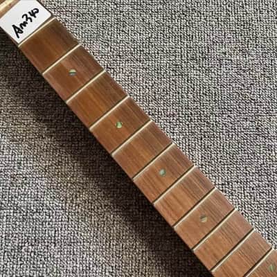 Harley Benton Lefty Maple Wood Tele Telecaster Style Guitar Neck, Rosewood 22 Frets Fingerboard image 6