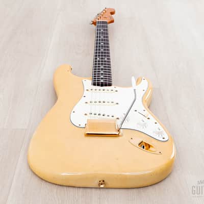 1987 Fender Custom Shop American Vintage '62 Stratocaster Blonde Mary Kaye w/ Gold Hardware, Case & Hangtags image 11