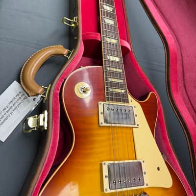 Gibson Custom Les Paul 60th Anniversary Limited Edition V2 2020 - Tomato Soup Burst #001709 image 5