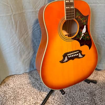 Epiphone Dove pro 2013 - Violin burst image 3