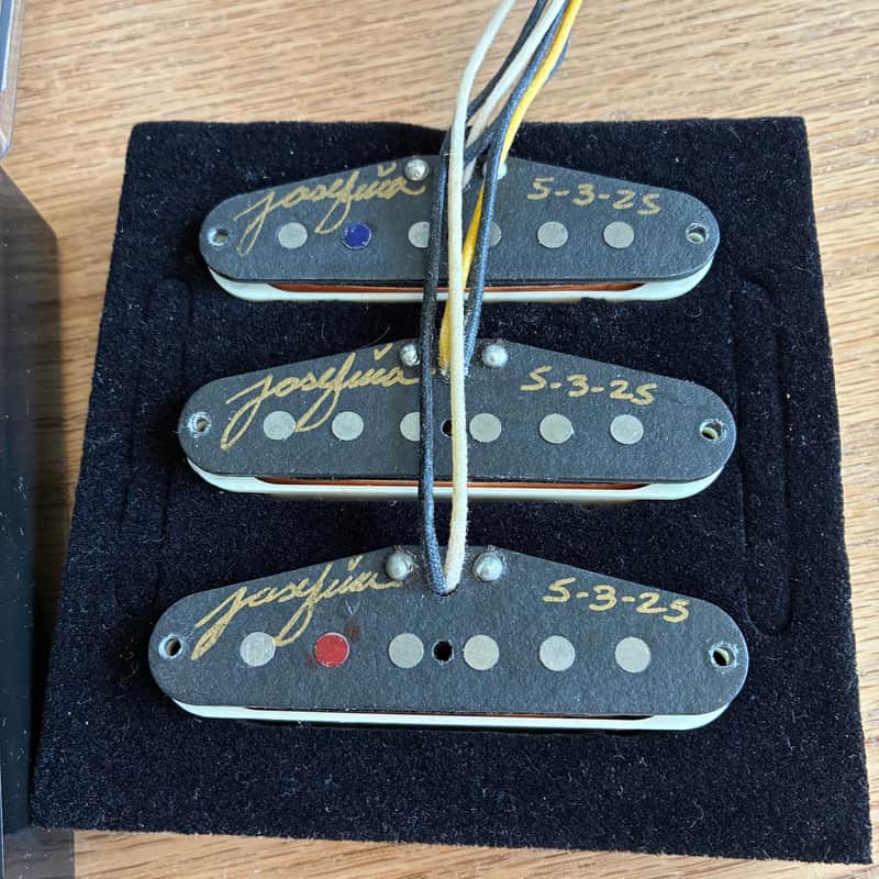 Fender Dual Mag II Josefina Campos Handwound Stratocaster Pickup Set image 1