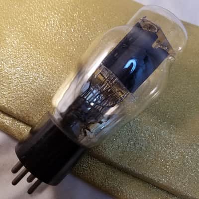 Sylvania 6A3 tNOS AT1000 TESTED Vacuum Tube Spring top support rod hifi Power Triode 1933-1936 image 12