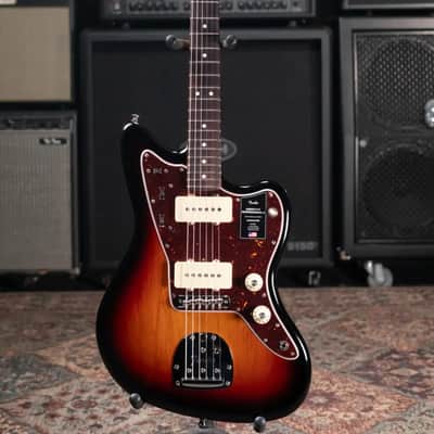 Fender American Professional II Jazzmaster Electric Guitar - 3-Color Sunburst with Hardshell Case image 3