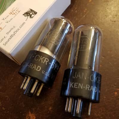 Ken-Rad ONE (1) military JAN-CKR-5Y3GT VT197-A rectifier tNOS AT1000 TESTED Vacuum Tube 5Y3 1941-1952 image 1
