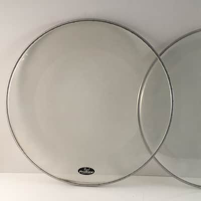 Pearl ProTone Series / Remo Kick Bass Drum Batter Reso Heads 22” Internal Muffle Rings image 2