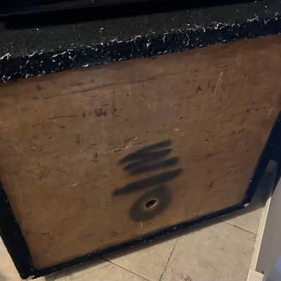 Custom made oversized 4x12 guitar cabinet - eminence speakers image 3