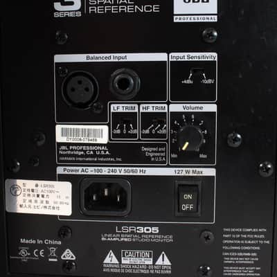 JBL LSR305 Pair [DY0006-079469 /DY0006-078483] (08/24) image 5