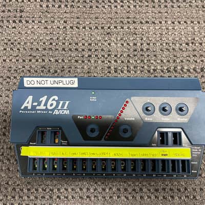 Aviom A-16II Personal Mixer 2010s - Blue (For Parts) image 1