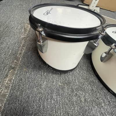Grove Percussion Marching Toms (As Is) - White image 5