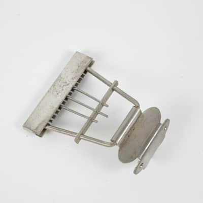 1950-1960's Vintage Hofner 12-String Trapeze Tailpiece Nickel All Original image 1