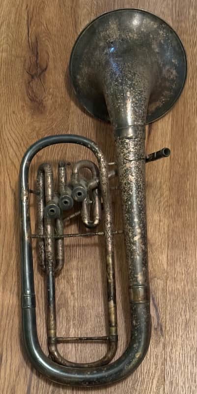 Elkhart Alto Horn   PROJECT for Parts or Repair image 1