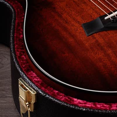 Taylor 322ce 12 Fret Grand Concert, Mahogany Top Back & Sides, Tobacco with Case image 9