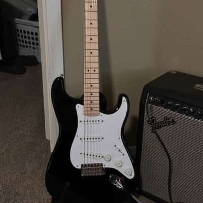 Fender Eric Clapton Artist Series Stratocaster with Vintage Noiseless Pickups 2001 - Present - Black image 3