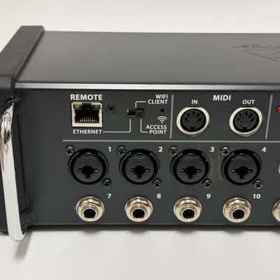 Behringer X Air XR12 12-Input Tablet-Controlled Digital Mixer 2015 - Present - Black image 2