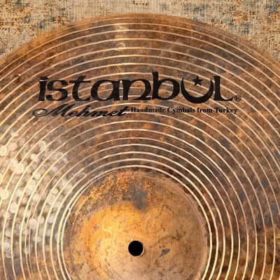 DARK FULL Istanbul Mehmet LEGEND DARK Crash 18” 1378 g PERFECT! Wide Lathing! image 3