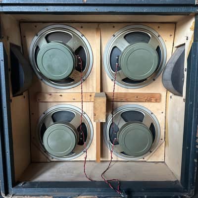 1969 Marshall 4x12 Cabinet G12H T1281  Speakers image 11
