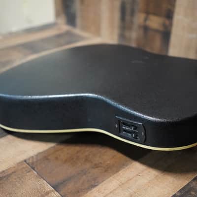 Galveston WOB-500BK Black Acoustic Electric Guitar Plastic Back | Needs Work | See Description | image 14