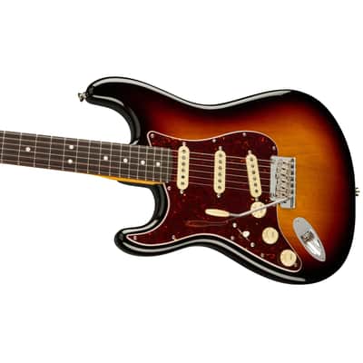 Fender American Professional II Stratocaster Left-Hand Rosewood Fingerboard - 3-Color Sunburst image 2