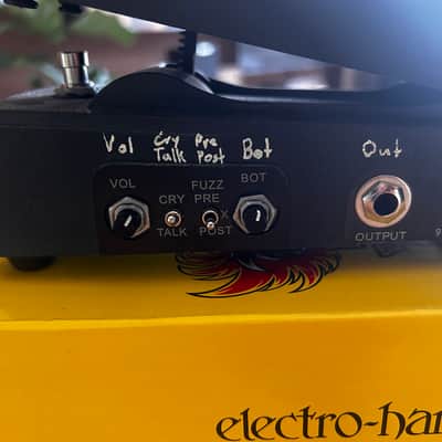 Electro-Harmonix Cock Fight Plus Cocked Talking Wah & Fuzz 2017 - Present - Black image 3