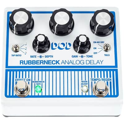 DigiTech DOD Rubberneck Analog Delay Effects Pedal with Tap Tempo image 2