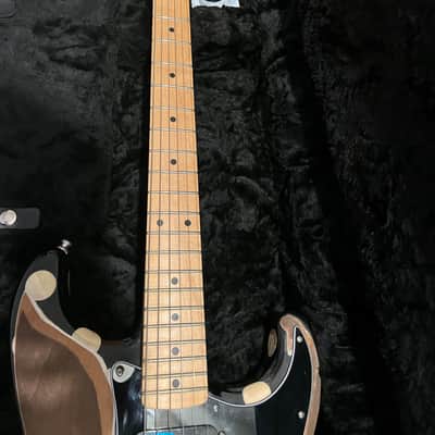 Heavy relic Fender Buddy Guy Artist Series Signature Stratocaster 2018 - Black with Polka Dots with Dimarzio and lace sensor pickup image 5