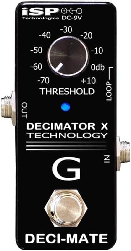 ISP Technologies DECI-MATE G Micro Noise Reduction Pedal with Loop Connections image 1