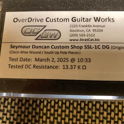 Fender Custom Shop Josefina Campos Pickups Custom Shop David Gilmour Stratocaster Loaded Pickguard image 8