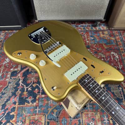 NEW Fender FSR Traditional II 60’s Jazzmaster Ishibashi Music Exclusive - Mystic Aztec Gold image 6