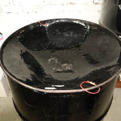 Set of 2 VistaPan Steel Instruments Pan Drums w/ Hi-Gloss Black Finish image 2