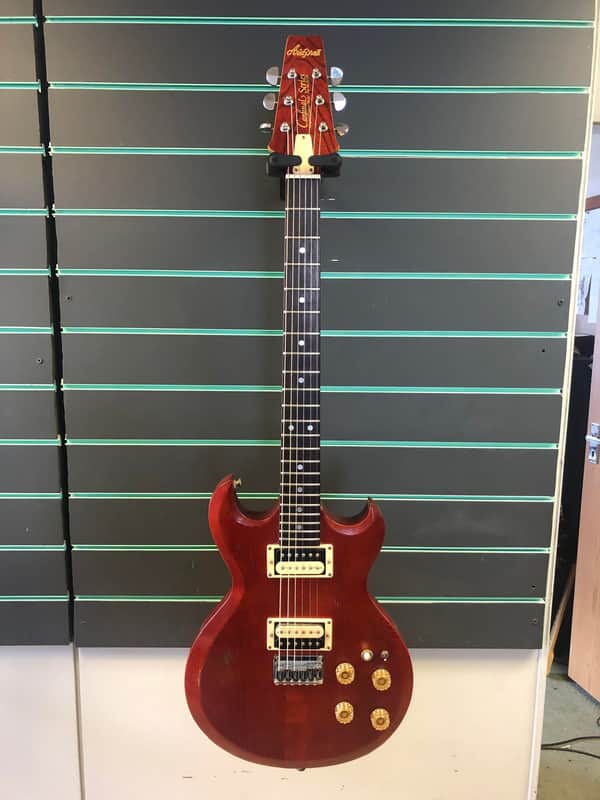 Aria Pro II Cardinal Series Padouk Red 1980 Electric Guitar | Reverb
