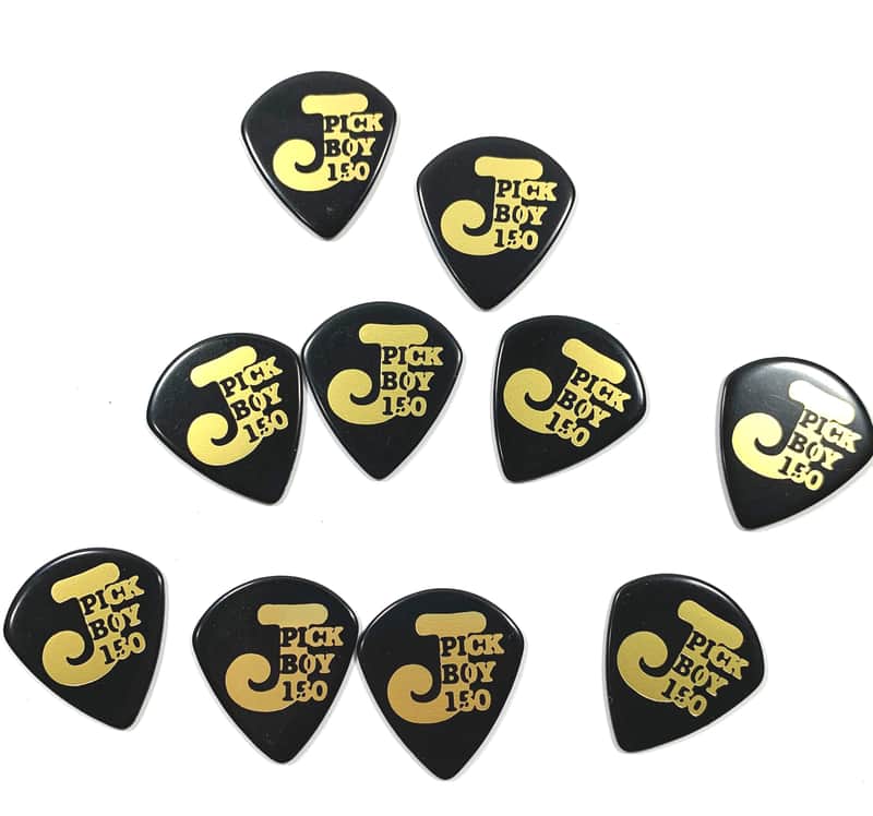 Pickboy Guitar Picks 10 Pack Celluloid Jazz Size 1.50mm Extra Heavy image 1