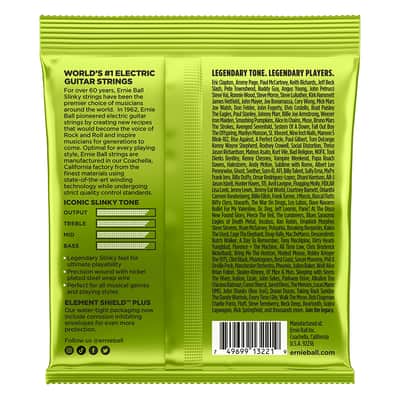Ernie Ball - P03221 - Regular Slinky Nickel Wound Electric Guitar String Set - 10-46 Gauge - 3 Pack (P03221) image 2