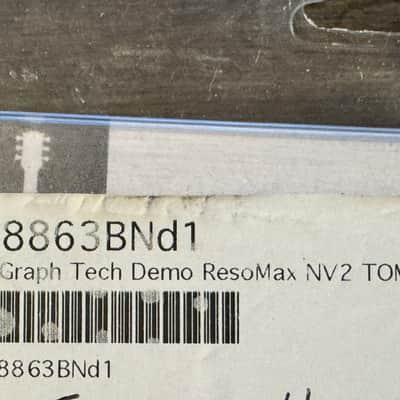 Graph Tech ResoMax NV2 6mm w/String Saver Saddles - Black Nickel - PS-8863-BN image 2