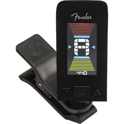 Fender Original Clip-On Chromatic Instrument Tuner, Fiesta Red image 3