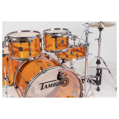 Tamburo Volume 520 - 5 Piece Drum Kit in Acrylic Yellow image 2