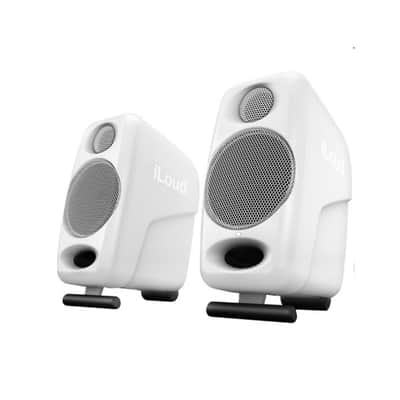 IK MULTIMEDIA iLOUD MICRO MONITOR WHITE Ultra-Compact Stereo Bluetooth Reference Monitor Pair image 5