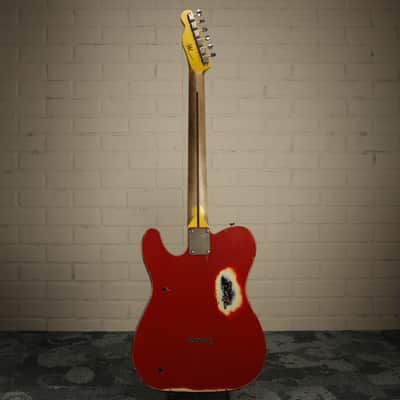 Nash T-57 Alder Dakota Red/Black Heavy Relic *Boat Neck* w/Nash Case #COL89 image 8
