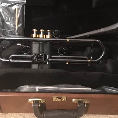 Carolbrass Trumpet Carol Brass Baro Model Blackhawk W/Gold Trim image 2