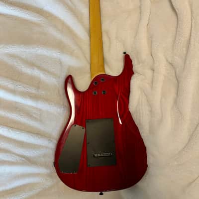 Aria Pro II Magna Series MA-38-SR , 1990s - See-Thru Red image 5
