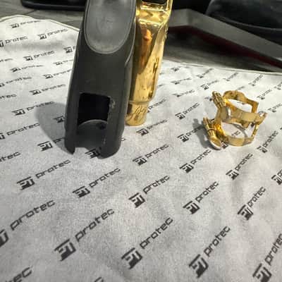 JodyJazz DV 7* Tenor Sax Mouthpiece 2005-Present - Gold Plated image 1
