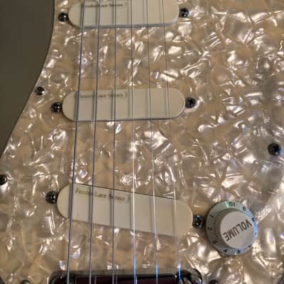 Fender Strat Plus Lace Sensors TBX LSR Schallers 1997 - Inca Silver image 3