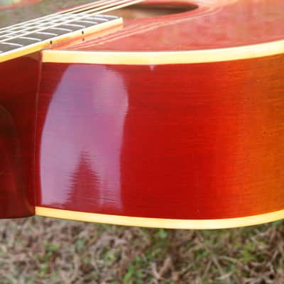 Greco Canda 404 J200 style guitar 1973 Sunburst+Hard Case | Reverb