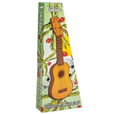 VINTAGE TENOR SIZE -26INCH UKULELE - NATURAL image 2