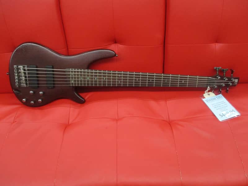 Ibanez SDGR SR506 6 string Bass w/ Bartolini MK1 pickups and bag image 1