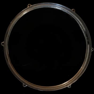 Vintage 1960's Premier 12" Die-cast 6-hole Tom-Tom Chrome Hoop England image 2