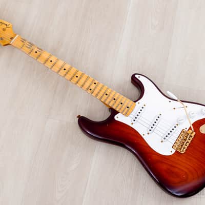 2024 Fender Custom Shop Limited Edition 70th Anniversary ‘54 Stratocaster Journeyman Relic Violin Burst, Lightweight image 9