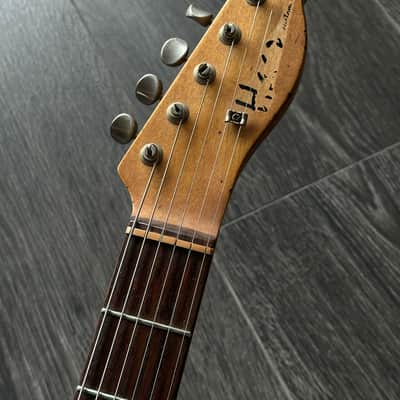 Haar T Tele Old Headstock Ash Body Blonde Aged Nitro 3kg Light image 3